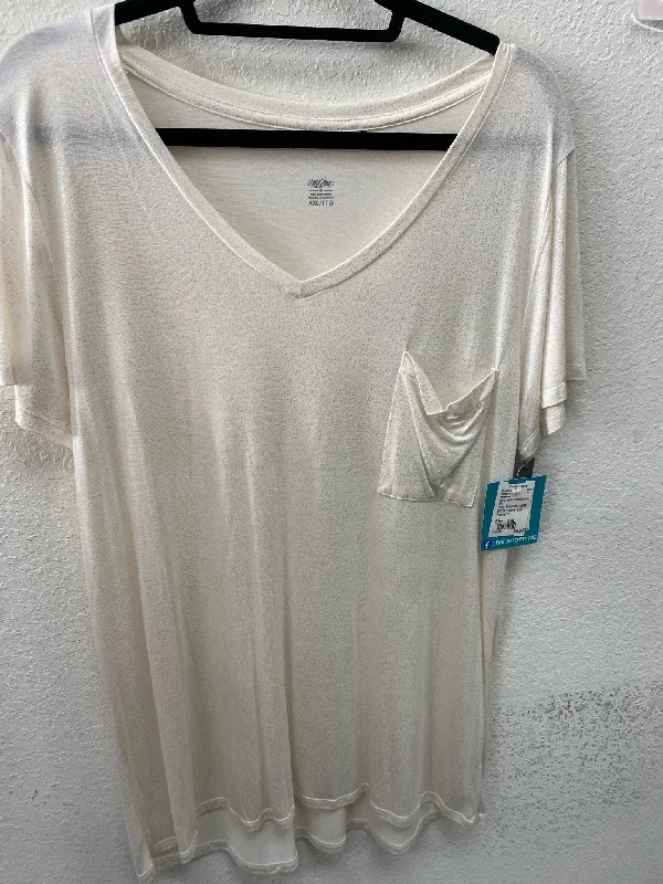 Ivory Mossimo NEW Short Sleeve Shirt Women's-- Spandex Blend Rayon Blend Denim Blend Ivory Mossimo NEW Short Sleeve Shirt Women's-- Spandex Blend Rayon Blend Denim Blend