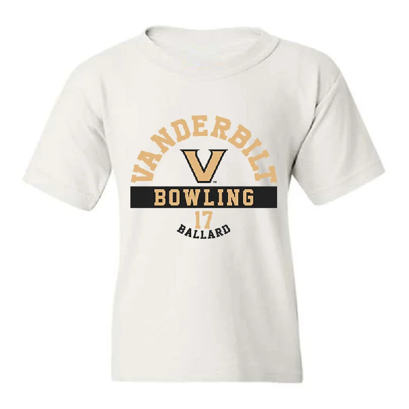 Vanderbilt - NCAA Women's Bowling : Alyssa Ballard - Classic Fashion Shersey Youth T-Shirt-- Layered Multi-layer Single Layer Vanderbilt - NCAA Women's Bowling : Alyssa Ballard - Classic Fashion Shersey Youth T-Shirt-- Layered Multi-layer Single Layer