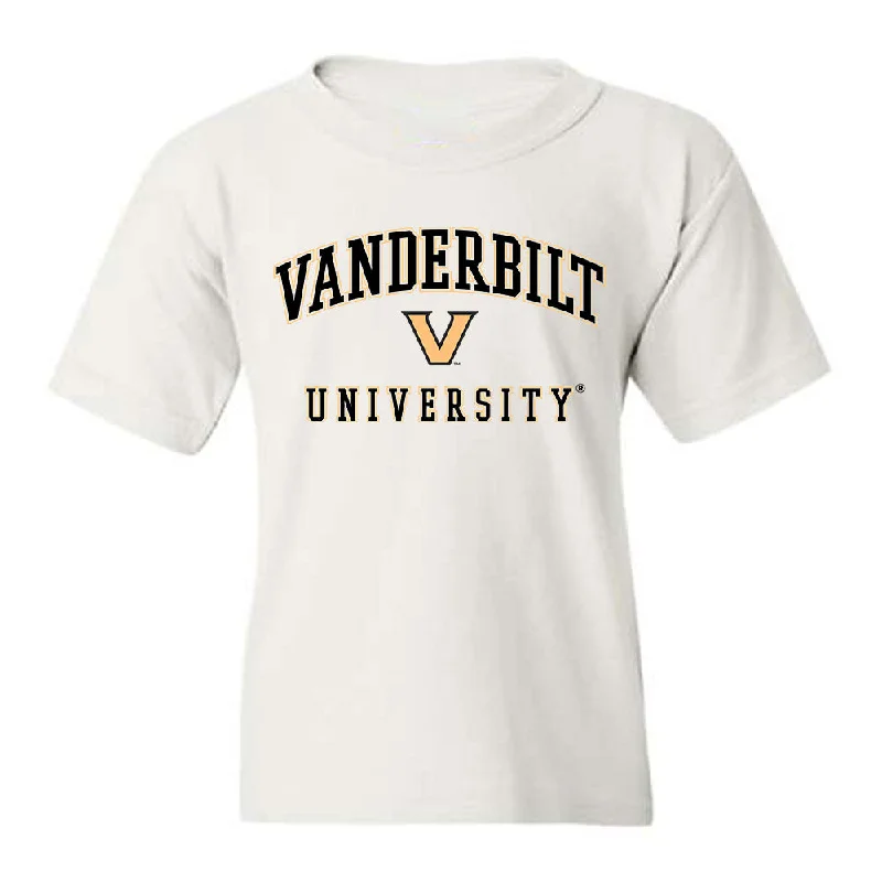 Vanderbilt - NCAA Women's Bowling : Alyssa Ballard - Replica Shersey Youth T-Shirt-- Asymmetrical Pockets Print Vanderbilt - NCAA Women's Bowling : Alyssa Ballard - Replica Shersey Youth T-Shirt-- Asymmetrical Pockets Print
