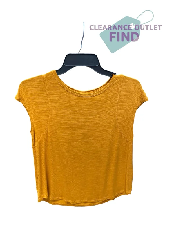 Orange All in Motion ACTIVE Short Sleeve Shirt Women's-- Front Pockets Side Pockets Patch Pockets Orange All in Motion ACTIVE Short Sleeve Shirt Women's-- Front Pockets Side Pockets Patch Pockets