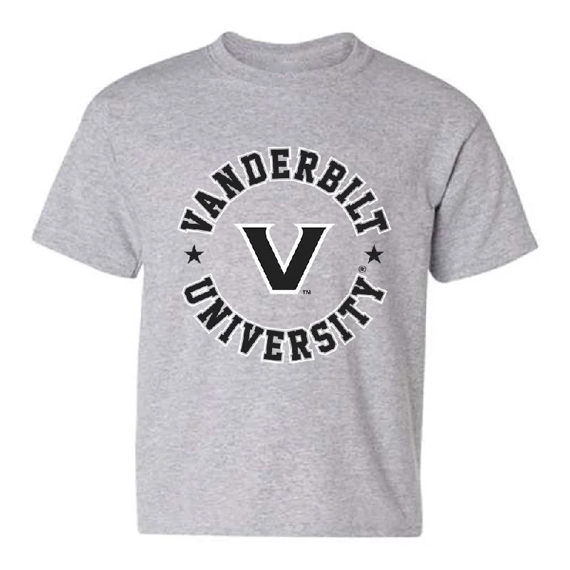 Vanderbilt - NCAA Women's Bowling : Victoria Varano - Replica Shersey Youth T-Shirt-- Notch Collar Peter Pan Collar Cowl Neck Vanderbilt - NCAA Women's Bowling : Victoria Varano - Replica Shersey Youth T-Shirt-- Notch Collar Peter Pan Collar Cowl Neck
