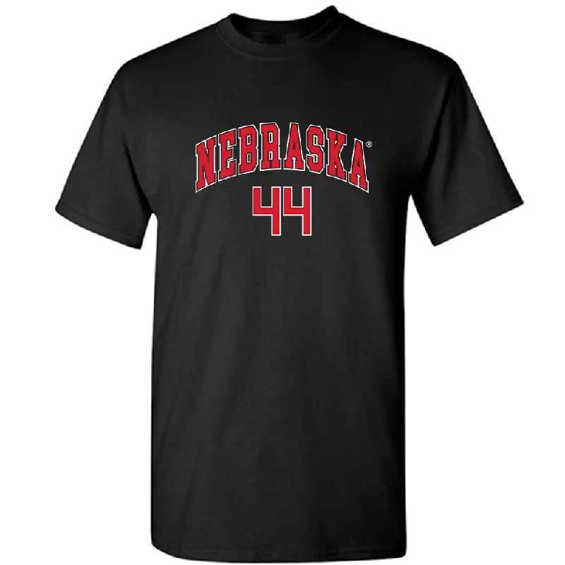 Nebraska - NCAA Women's Bowling : Desiree Buchert - Generic Shersey T-Shirt-- Spandex Blend Rayon Blend Denim Blend Nebraska - NCAA Women's Bowling : Desiree Buchert - Generic Shersey T-Shirt-- Spandex Blend Rayon Blend Denim Blend