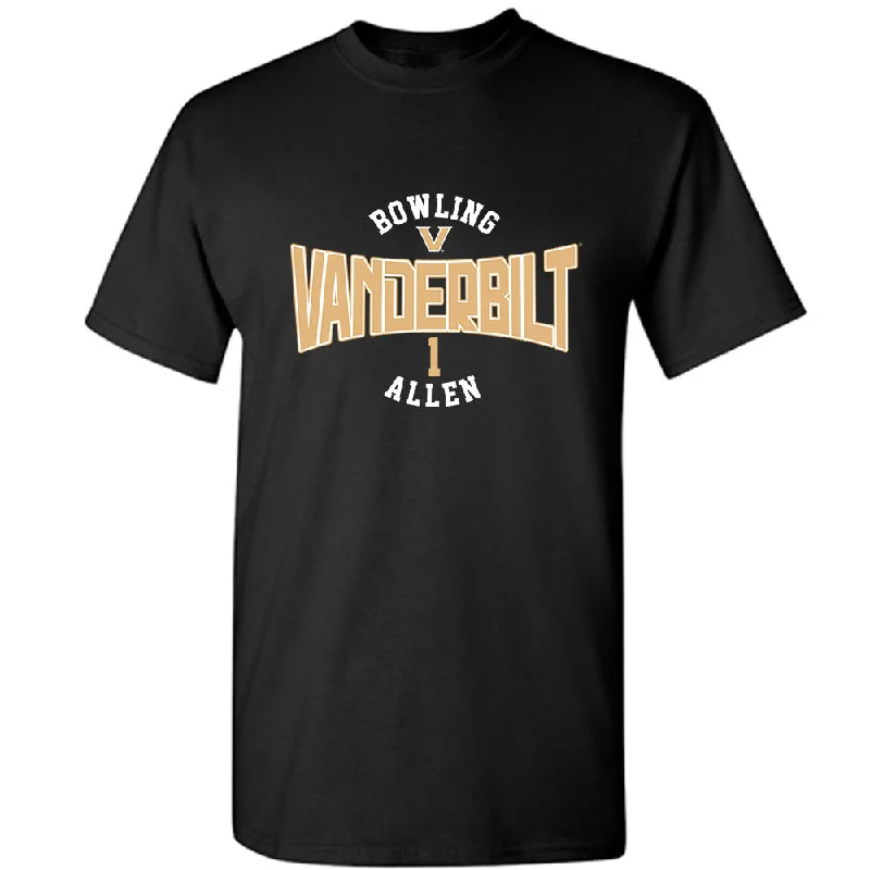 Vanderbilt - NCAA Women's Bowling : Isabel Allen - Classic Fashion Shersey T-Shirt-- Thin T-Shirt Open Front Quick Dry Vanderbilt - NCAA Women's Bowling : Isabel Allen - Classic Fashion Shersey T-Shirt-- Thin T-Shirt Open Front Quick Dry