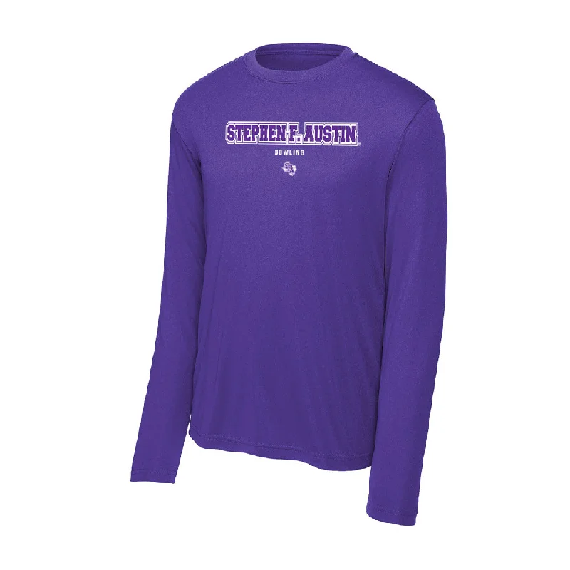 SFA - NCAA Women's Bowling : Kara Kay - Classic Shersey Activewear Long Sleeve T-Shirt-- Thin T-Shirt Open Front Quick Dry