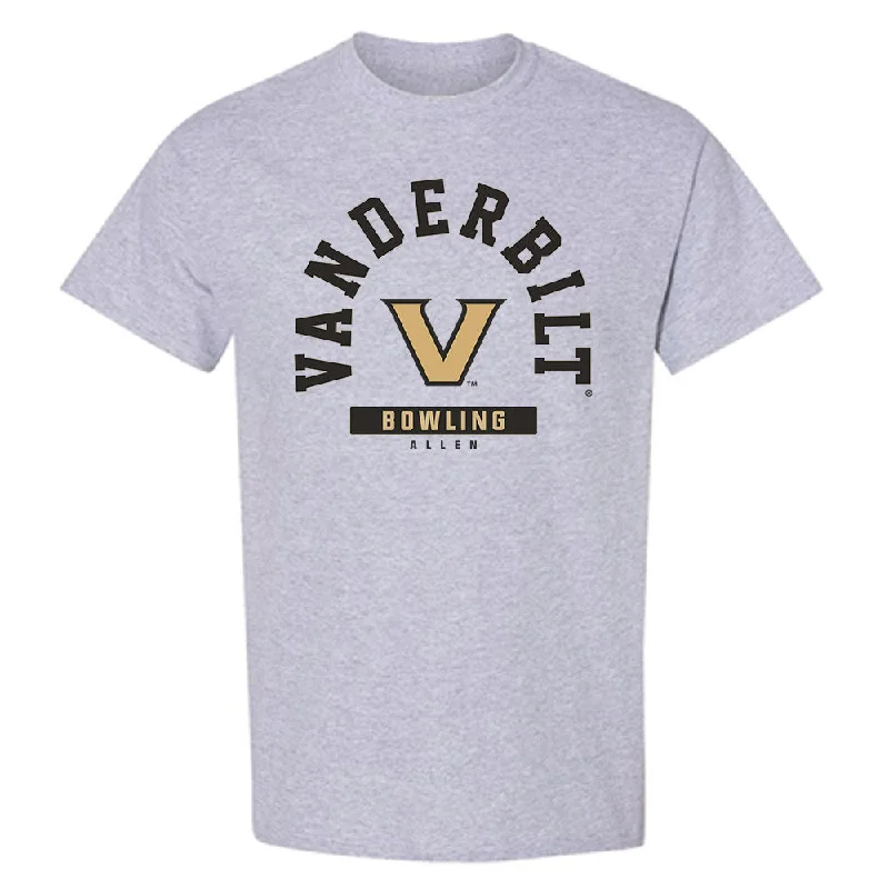 Vanderbilt - NCAA Women's Bowling : Isabel Allen - Classic Fashion Shersey T-Shirt-- Polka Dot Checkered Tartan Vanderbilt - NCAA Women's Bowling : Isabel Allen - Classic Fashion Shersey T-Shirt-- Polka Dot Checkered Tartan