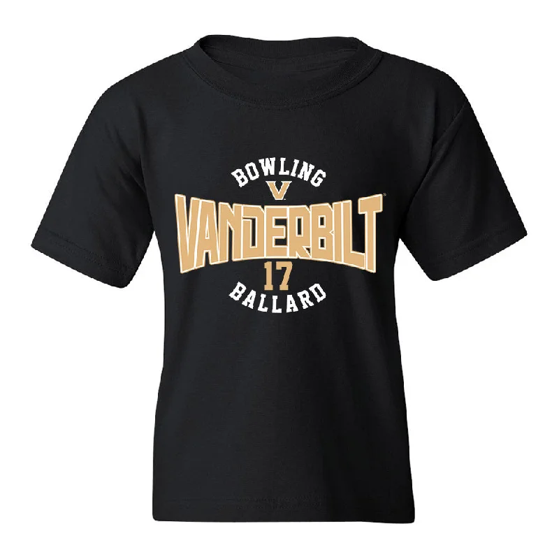 Vanderbilt - NCAA Women's Bowling : Alyssa Ballard - Classic Fashion Shersey Youth T-Shirt-- Anti-Pilling Machine Wash Handmade Vanderbilt - NCAA Women's Bowling : Alyssa Ballard - Classic Fashion Shersey Youth T-Shirt-- Anti-Pilling Machine Wash Handmade