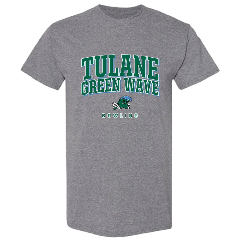 Tulane - NCAA Women's Bowling : Mia Stolakis - Classic Shersey T-Shirt-- Wool Fabric Cashmere Fabric Tweed Fabric Tulane - NCAA Women's Bowling : Mia Stolakis - Classic Shersey T-Shirt-- Wool Fabric Cashmere Fabric Tweed Fabric