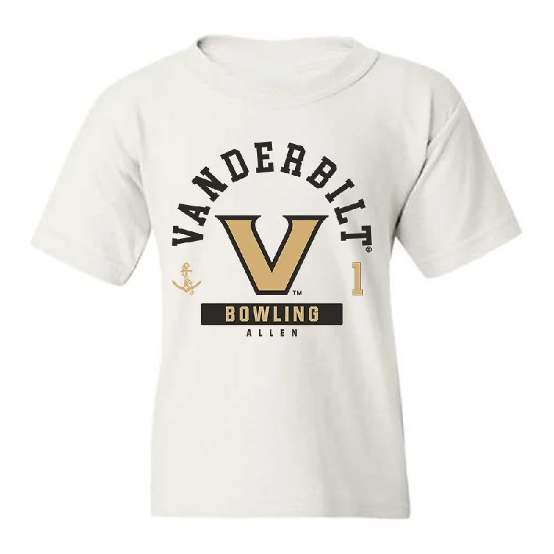 Vanderbilt - NCAA Women's Bowling : Isabel Allen - Classic Fashion Shersey Youth T-Shirt-- Jersey Fabric Tulle Fabric Batik Fabric Vanderbilt - NCAA Women's Bowling : Isabel Allen - Classic Fashion Shersey Youth T-Shirt-- Jersey Fabric Tulle Fabric Batik Fabric