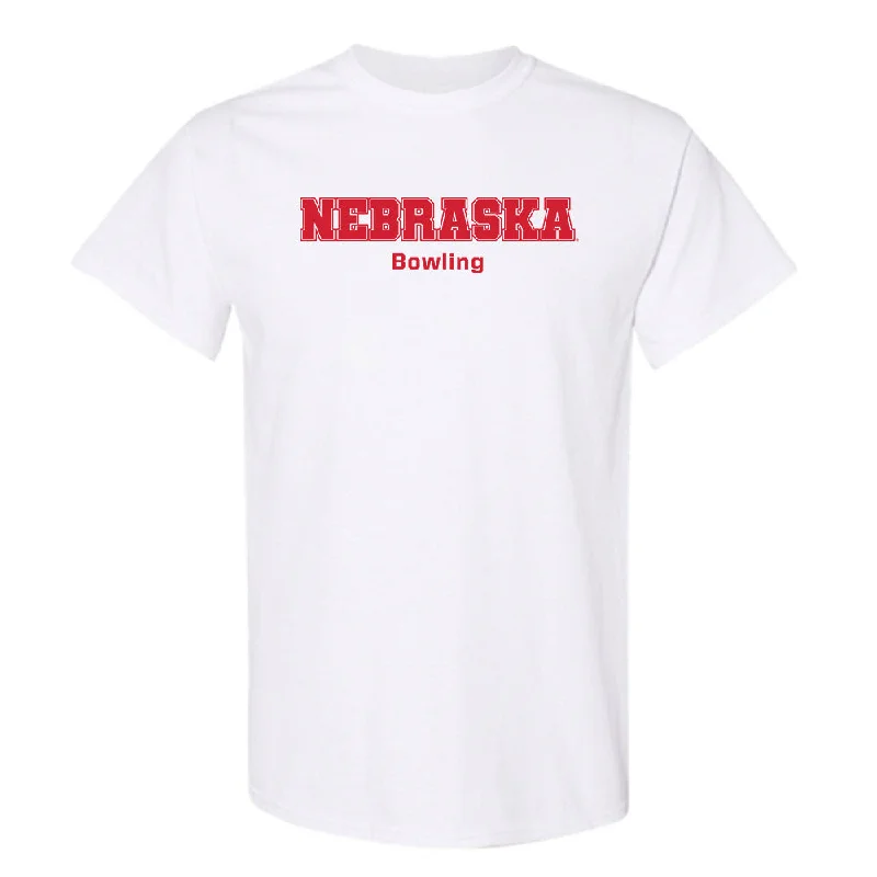 Nebraska - NCAA Women's Bowling : Desiree Buchert - Generic Shersey T-Shirt-- Iron Safe Non-Iron Wrinkle Free Nebraska - NCAA Women's Bowling : Desiree Buchert - Generic Shersey T-Shirt-- Iron Safe Non-Iron Wrinkle Free