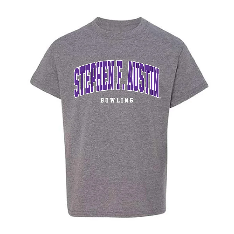 SFA - NCAA Women's Bowling : Kara Kay - Youth T-Shirt-- Plaid T-Shirt Polka Dot Checkered SFA - NCAA Women's Bowling : Kara Kay - Youth T-Shirt-- Plaid T-Shirt Polka Dot Checkered