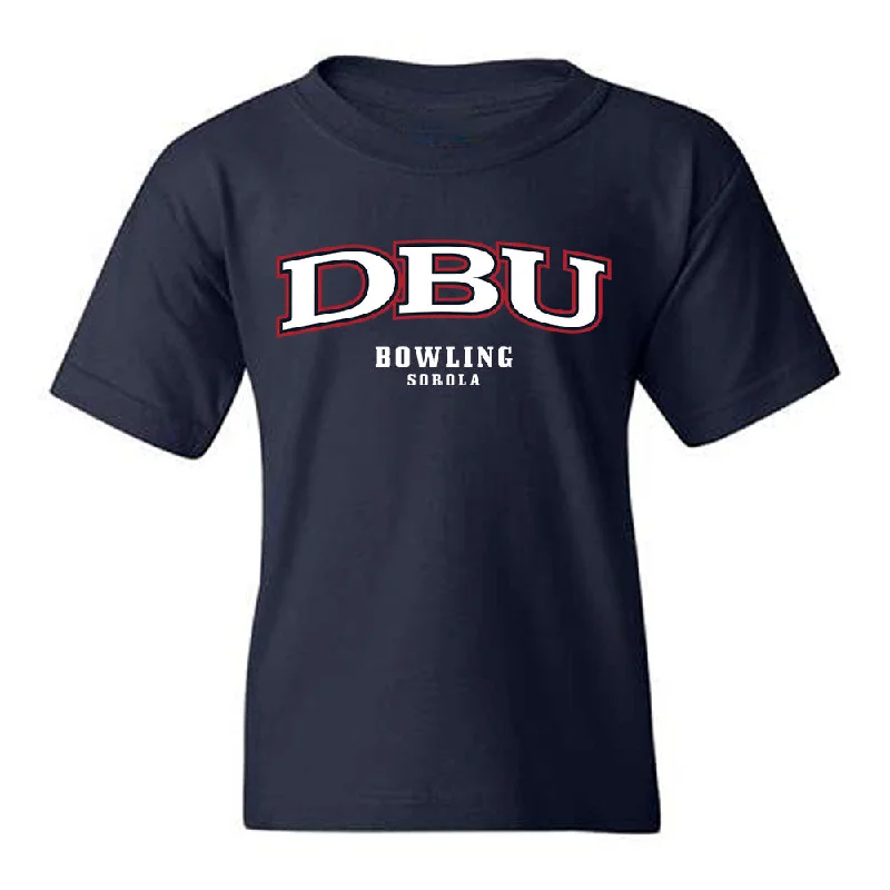 Dallas Baptist - NCAA Women's Bowling : Travis Sorola - Classic Shersey Youth T-Shirt-- Cashmere Blend Cotton Blend Poly Blend Dallas Baptist - NCAA Women's Bowling : Travis Sorola - Classic Shersey Youth T-Shirt-- Cashmere Blend Cotton Blend Poly Blend