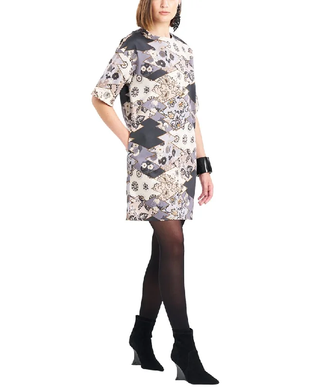 Natori Patchwork Shirt-- Handmade Hand-knitted Hand-woven