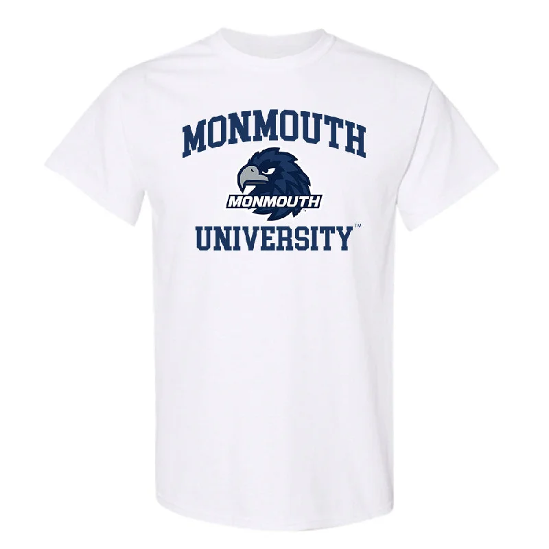 Monmouth - NCAA Women's Bowling : Siyah Sweeny - Classic Fashion Shersey T-Shirt-- Anti-Shrink Durable Soft Monmouth - NCAA Women's Bowling : Siyah Sweeny - Classic Fashion Shersey T-Shirt-- Anti-Shrink Durable Soft