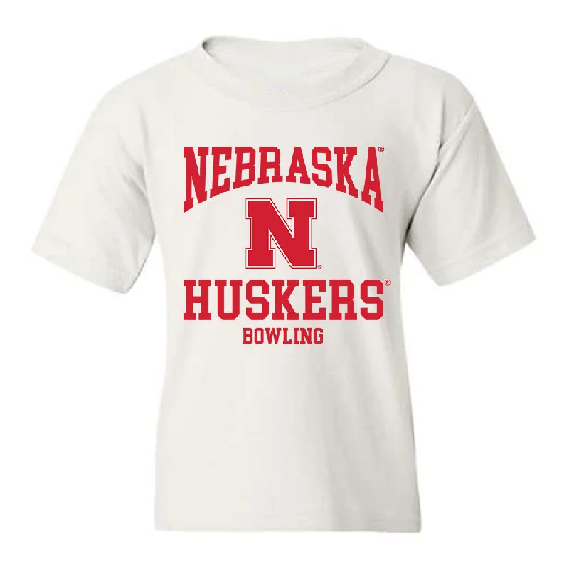 Nebraska - NCAA Women's Bowling : Lani Breedlove - Generic Shersey Youth T-Shirt-- Wool Fabric Cashmere Fabric Tweed Fabric