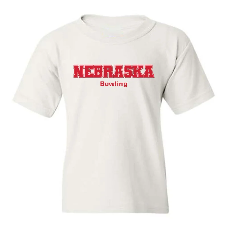 Nebraska - NCAA Women's Bowling : Anna Callan - Generic Shersey Youth T-Shirt-- Fitted T-Shirt Seamless Stretchy Nebraska - NCAA Women's Bowling : Anna Callan - Generic Shersey Youth T-Shirt-- Fitted T-Shirt Seamless Stretchy