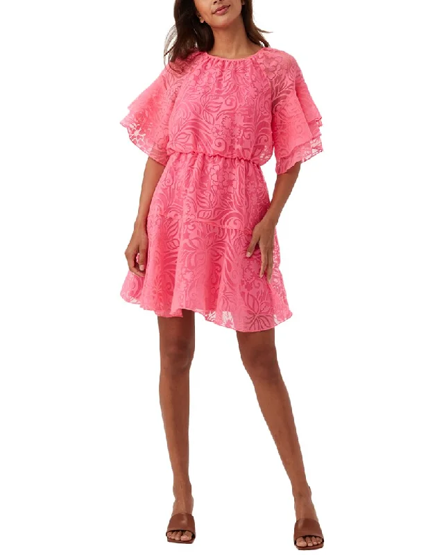 Trina Turk Ferry Dress Square Neckline Feminine