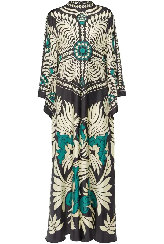 La Double J Women's Magnifico Dress, Mix Tiles Placée, Black, Print Tunics Recommended stylist La Double J Women's Magnifico Dress, Mix Tiles Placée, Black, Print Tunics Recommended stylist