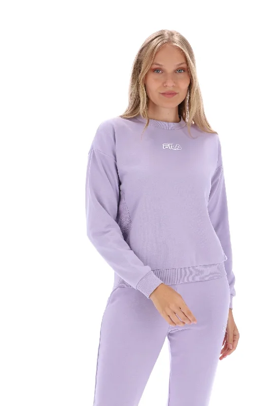 Adelaide Crew Sweatshirt Hoodie with Contrast Stitching Detailed Premium