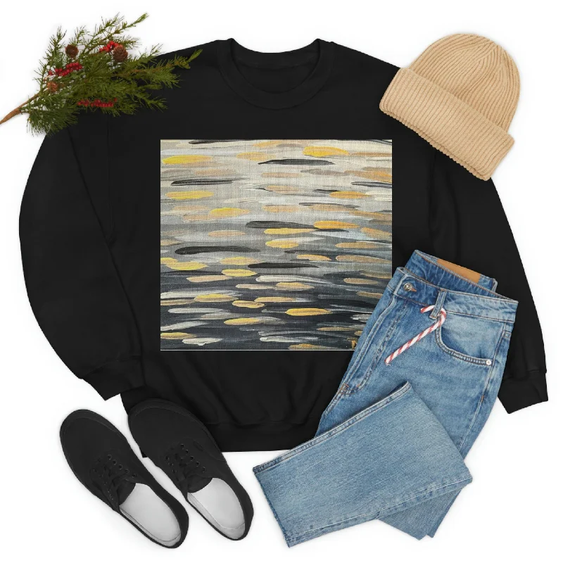 “Zebra Brushstrokes” Unisex Heavy Blend™ Crewneck Sweatshirt Hoodie with Hidden Zipper Minimalist Clean “Zebra Brushstrokes” Unisex Heavy Blend™ Crewneck Sweatshirt Hoodie with Hidden Zipper Minimalist Clean