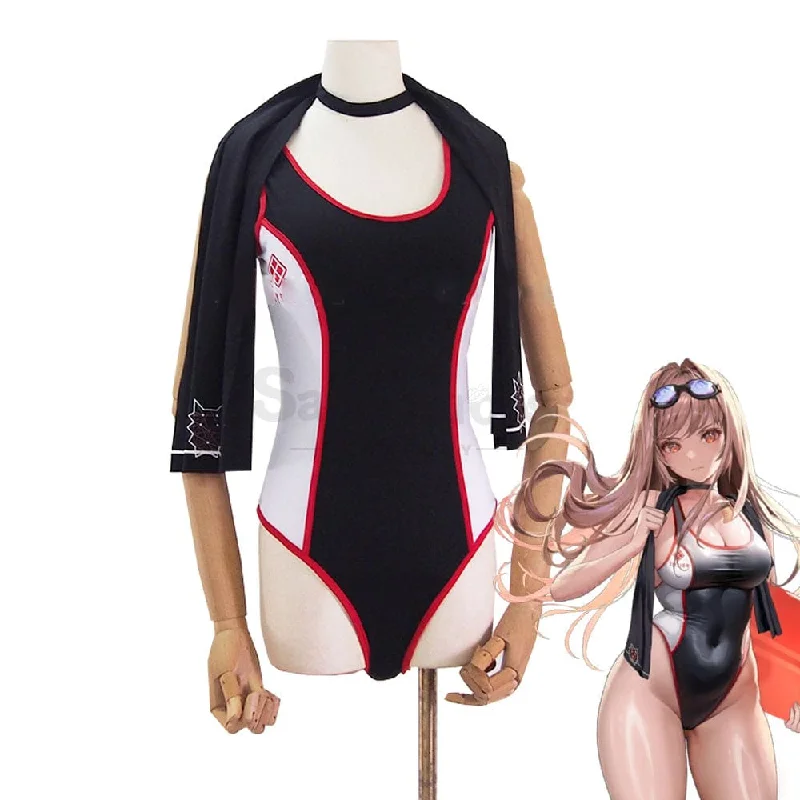 【Custom-Tailor】Game Goddess of Victory: NIKKE Cosplay Classic Vacation Rapi Cosplay Costume Swimsuit Ruffled Swimsuit Top 【Custom-Tailor】Game Goddess of Victory: NIKKE Cosplay Classic Vacation Rapi Cosplay Costume Swimsuit Ruffled Swimsuit Top