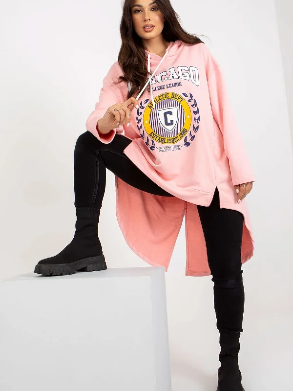 Sweatshirt Fancy Hoodie with Crew Neck Simple Timeless