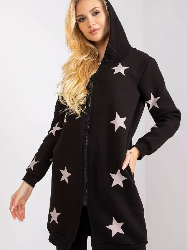 Sweatshirt Fancy Hoodie with Velcro Closure Adjustable Secure