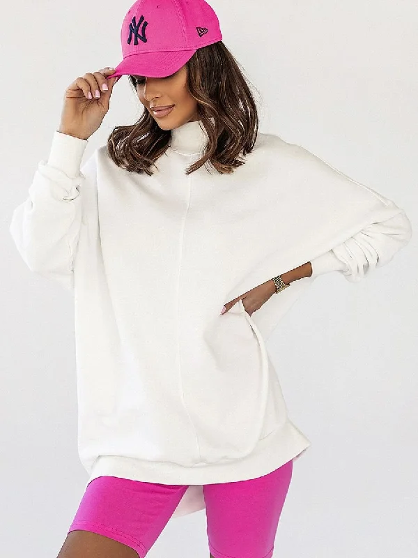Sweatshirt IVON Hoodie with Typography Text Message