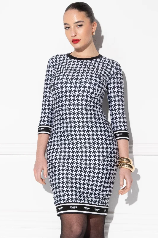 Ronani Classic Black & White dress Casual Short Summer