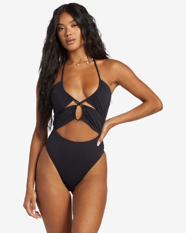 Billabong Sol Searcher Women's One-Piece Swimsuit High-Waist Bikini Set