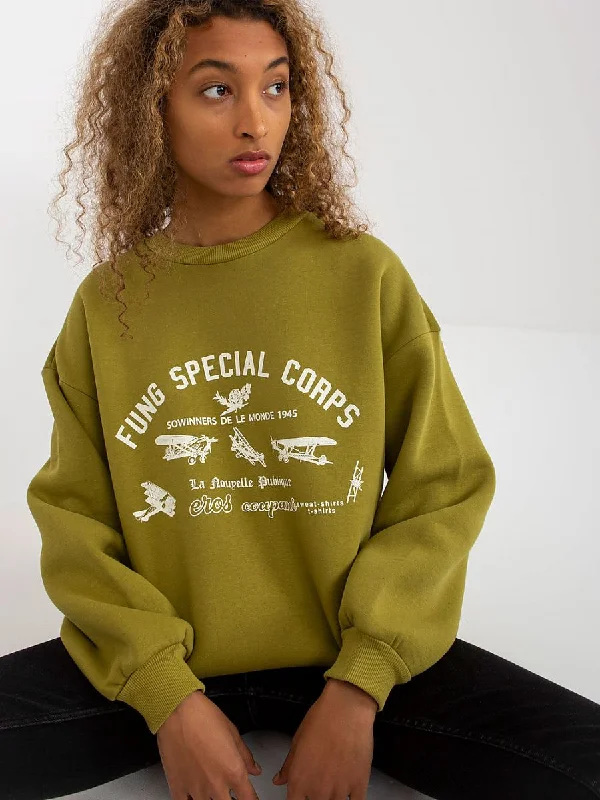 Sweatshirt Fancy Hoodie with Relaxed Fit Easy Casual