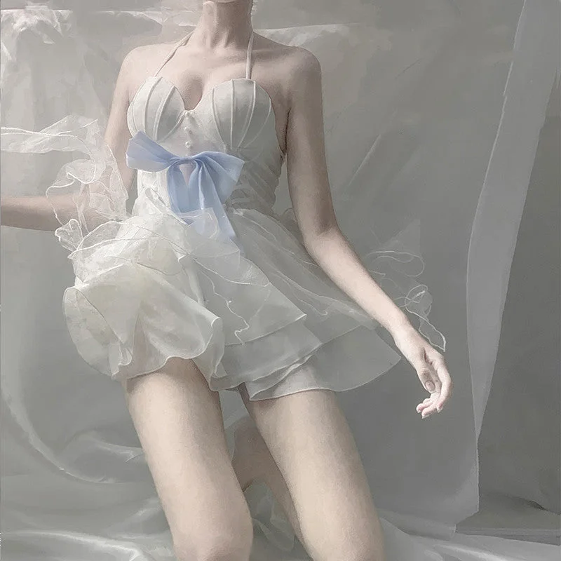 lolita swimsuit dress  KF82671 Bold Swimsuit Design
