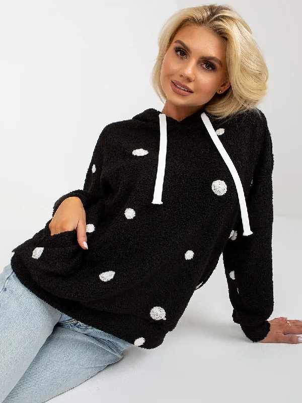 Sweatshirt Fancy Hoodie with Cropped Fit Short Trendy