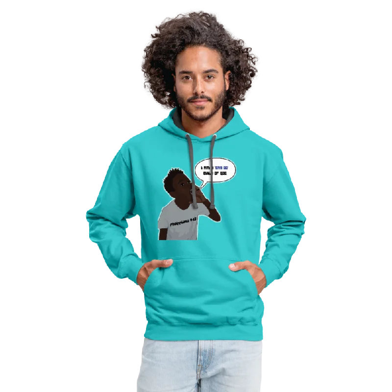 Kingston Unisex Contrast Hoodie Hoodie with Hem Contrast Bold Stylish
