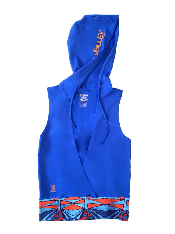 ROYAL BLUE WITH AFRICAN TRIBE