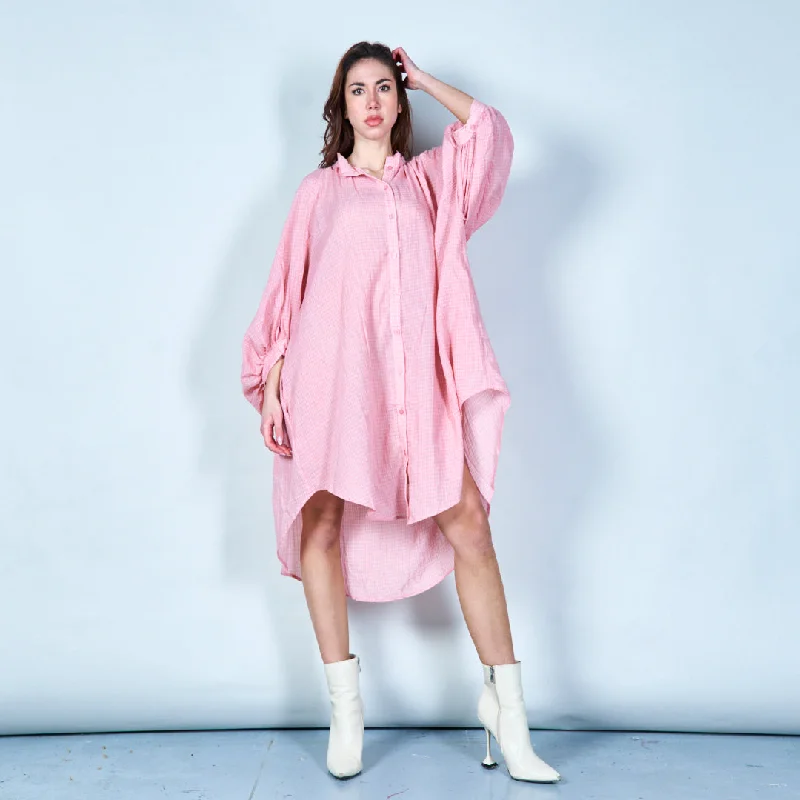 Button-up flowy tunic dress wholesale Tunics Fall fleece