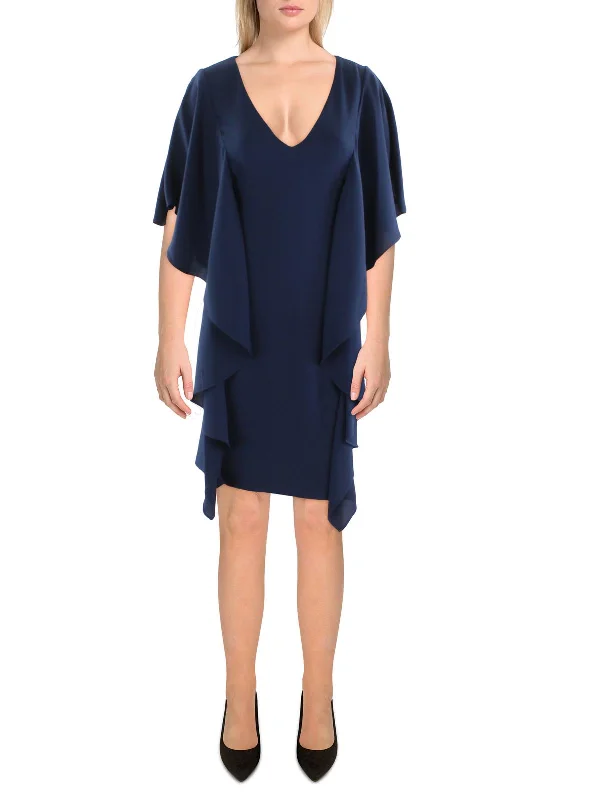 Womens Semi-Formal Mini Shift Dress Tunics Recommended stylist