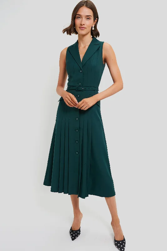 Dark Forest Green Livi Dress Tunics Cozy soft
