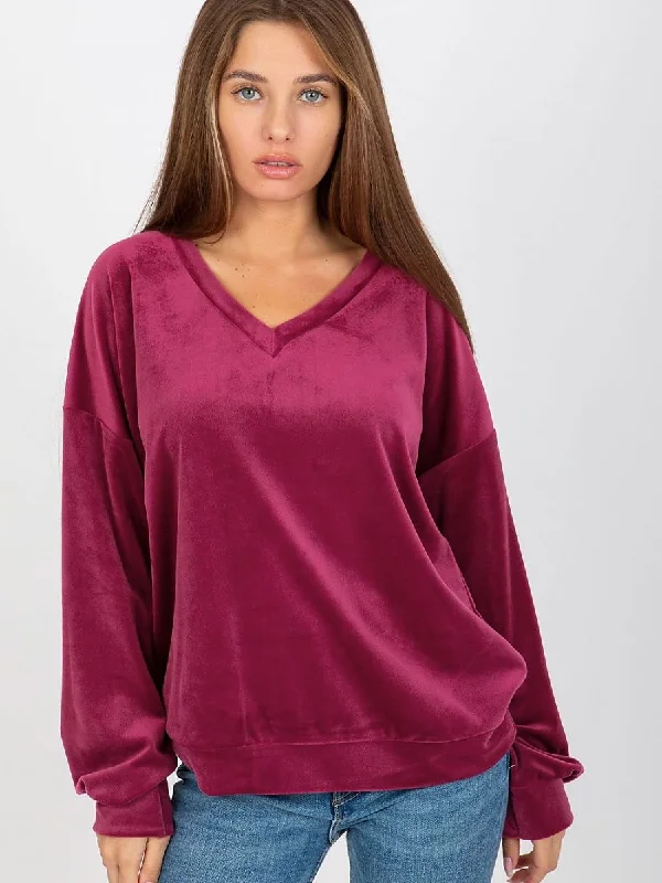 Sweatshirt Rue Paris Hoodie Jacket Zipper Layering