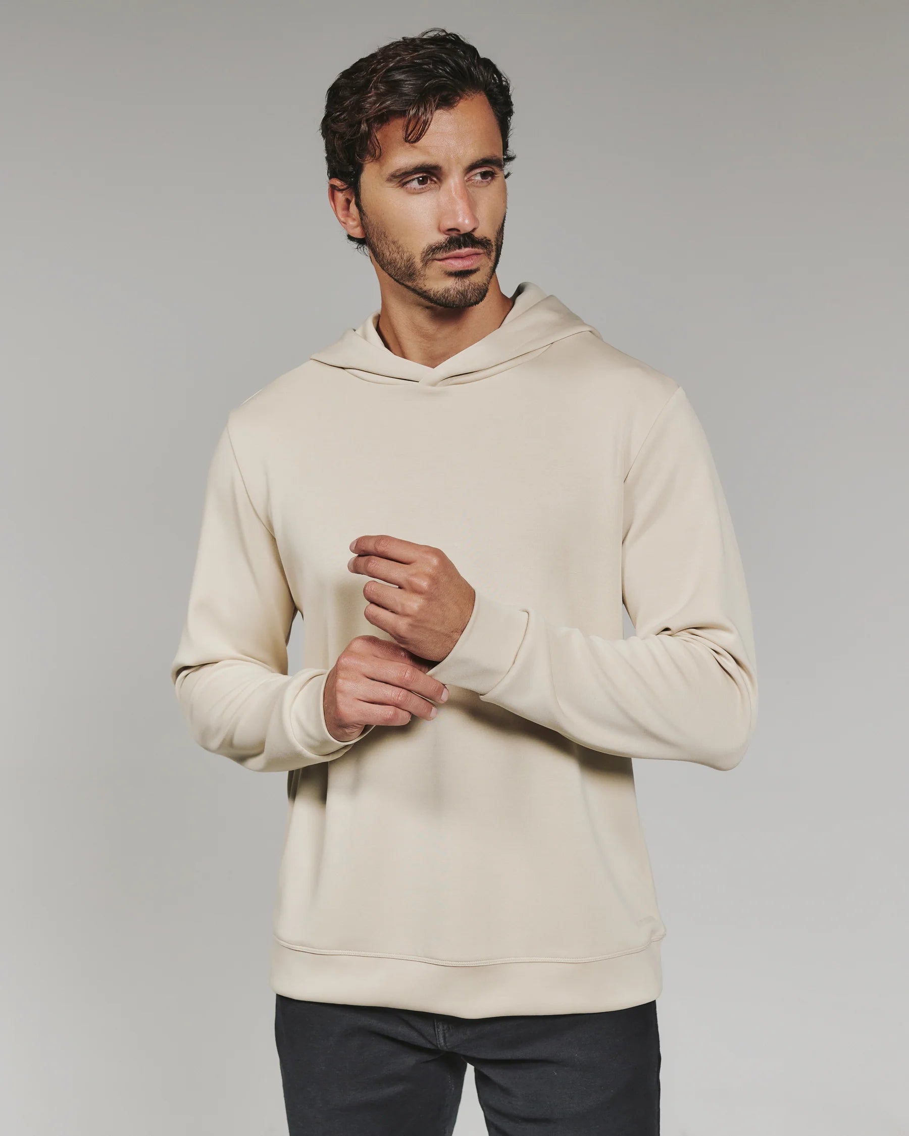 Men's Rev Hoodie TALL (7 Diamonds) Hoodie with Typography Text Message