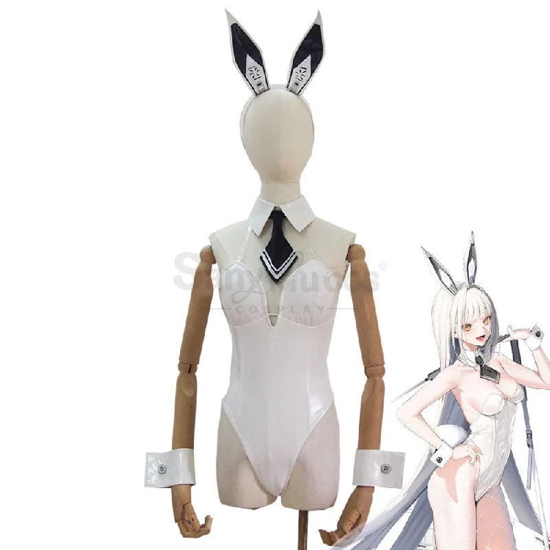 【Custom-Tailor】Game Goddess of Victory: NIKKE Cosplay Blanc Cosplay Costume Swimsuit Sporty Racerback Swimsuit 【Custom-Tailor】Game Goddess of Victory: NIKKE Cosplay Blanc Cosplay Costume Swimsuit Sporty Racerback Swimsuit