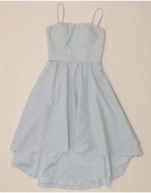 TED BAKER Womens Slip Dress Size 1 XS Blue Polyester Tunics Fashionable chic