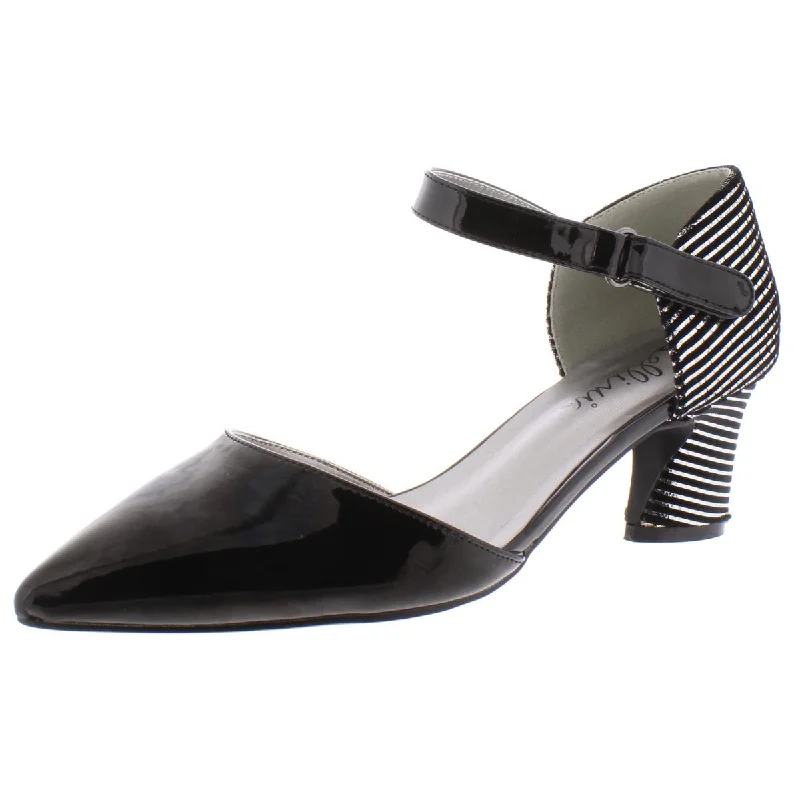 Bellini Womens Lite Patent Metallic Dress Heels Tunics Running lightweight