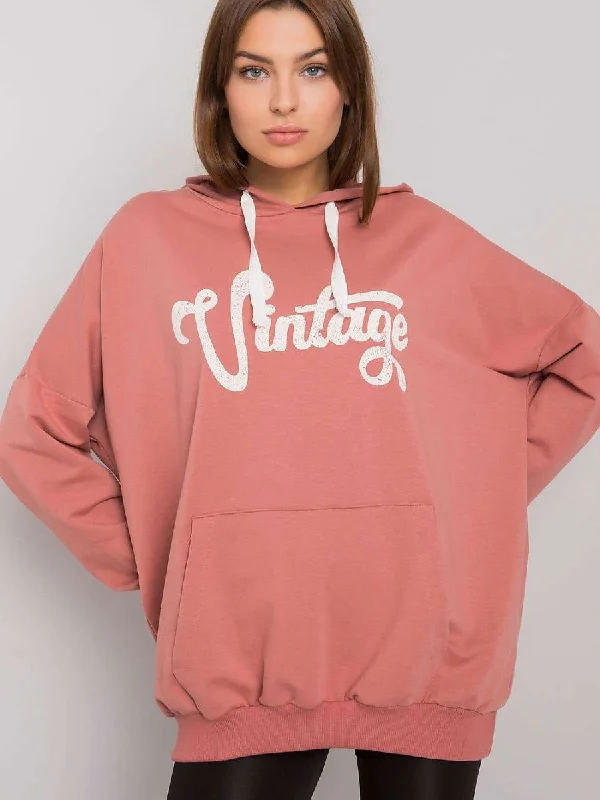 Sweatshirt Fancy Hoodie with Belted Waist Structured Tailored