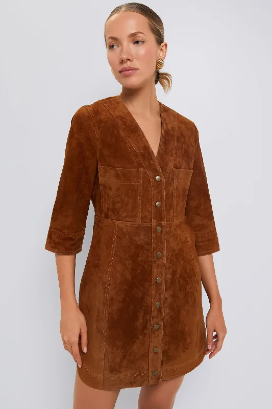 Cider Suede Marcus Dress Tunics Cozy comfortable