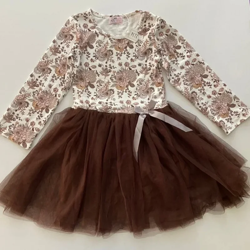 Pete + Lucy Fancy Fall Tulle Dress Tunics Trendy modern