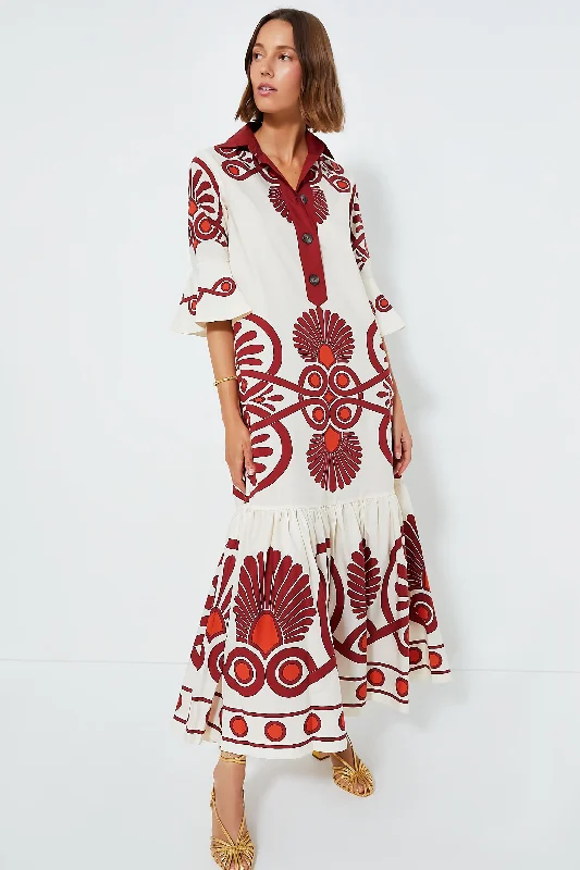Medallion Placee Artemis Dress Tunics Luxurious premium