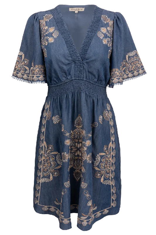 Hale Bob Elora Embroidered Dress Tunics New arrival
