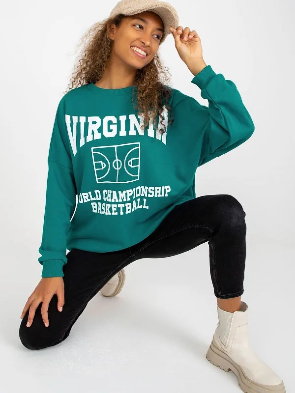 Sweatshirt Fancy Hoodie with Drop Shoulder Relaxed Streetwear
