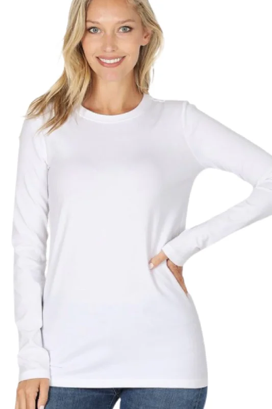 Sweatshirt Style 1020 in White Hoodie with Embroidery Detailed Premium