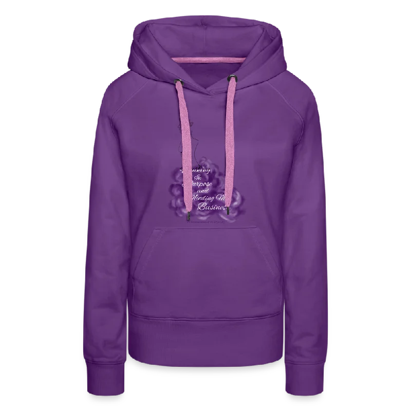 Women’s Premium Hoodie Hoodie with Earth Tones Natural Calm